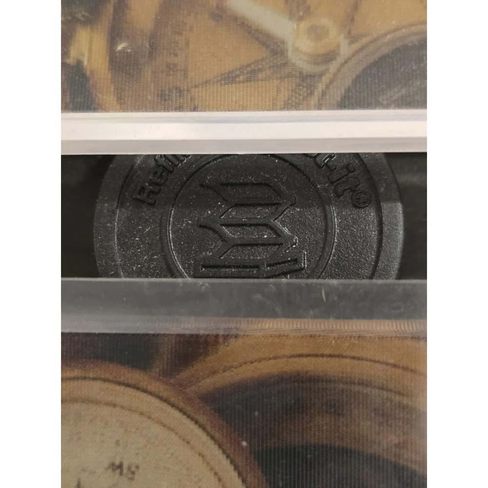 Post-it Note Dispenser 3-D  Refillable Pop-up‎ Lucite Weight 4